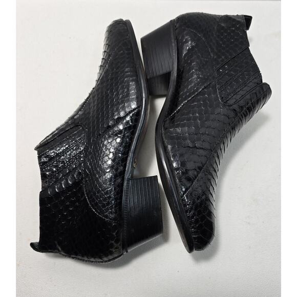 Giorgio Brutini Private Collection Genuine Snake Leather Ankle Western Boot 10M - Picture 7 of 12